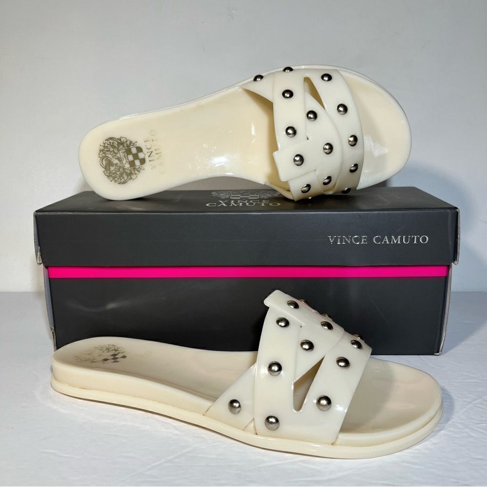 Vince Camuto Emelon Jelly Slide Sandals